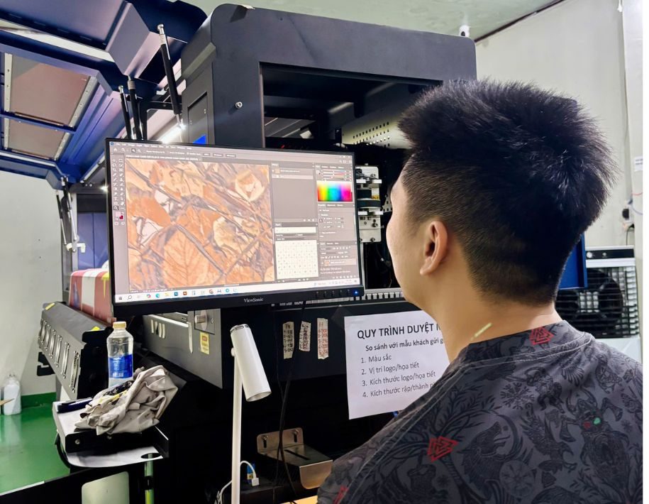 Kiểm file, chỉnh màu trước khi in